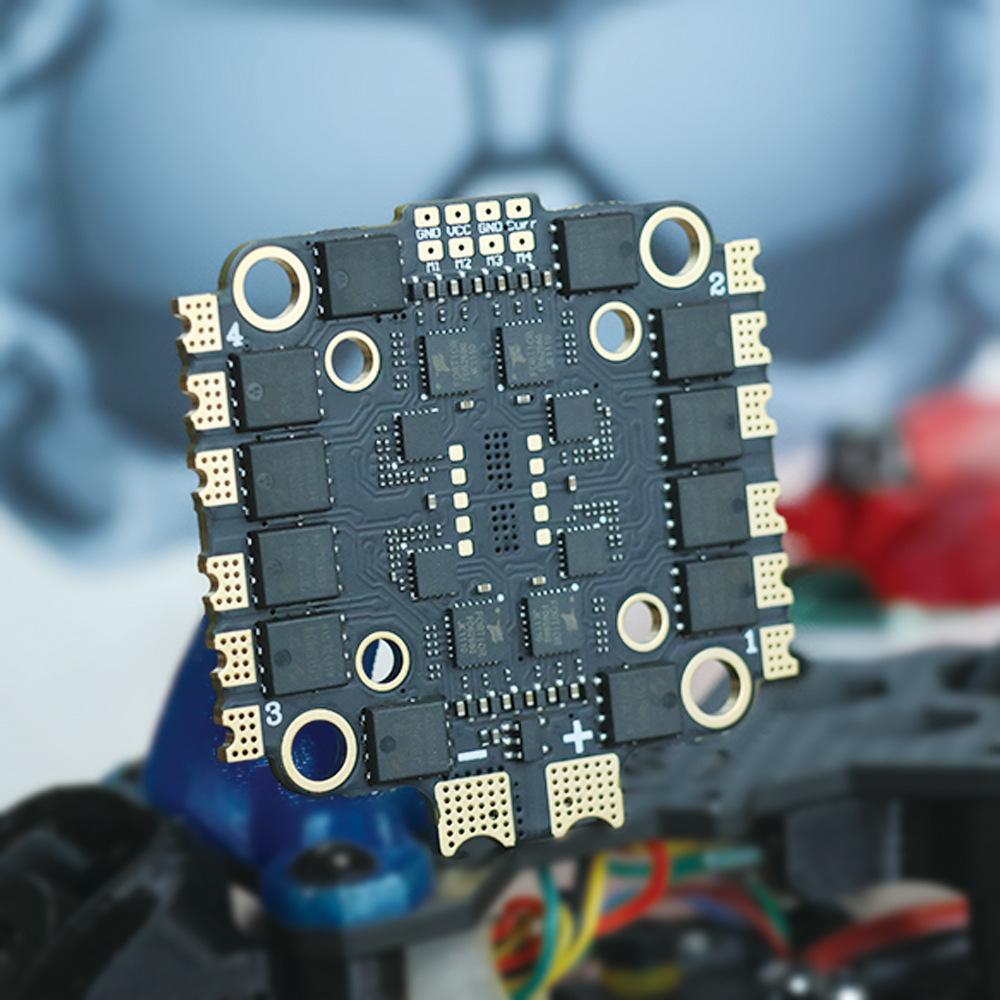 BLS 45A 4-in-1 ESC 2-6S 20*20mm /30.5*30.5mm Double Hole Spacing ESC