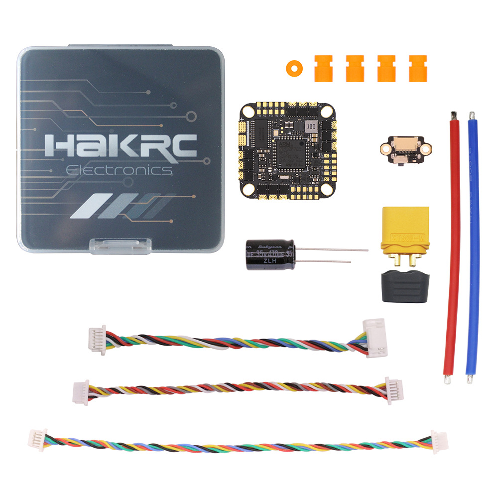 F722 BLHeli_32 45A AIO 128K Flight Control ESC 4-in-1 FPV Racing Drone
