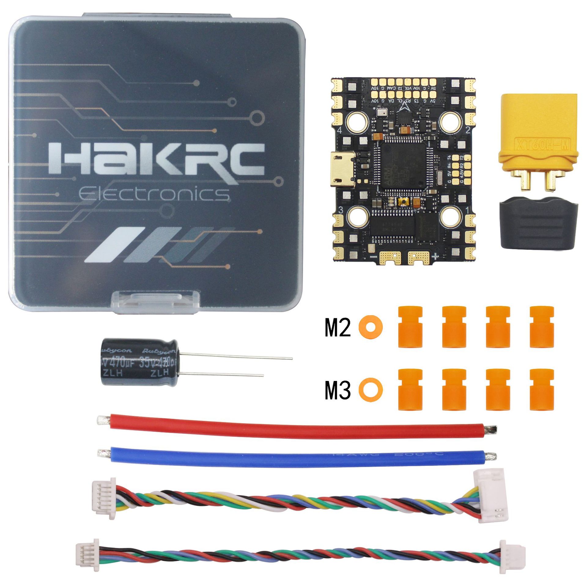 F722 32-bit 50A AIO Dual BEC 2-6S Flight Control Flying Machine Flight Control ESC Integrated FPV Drone