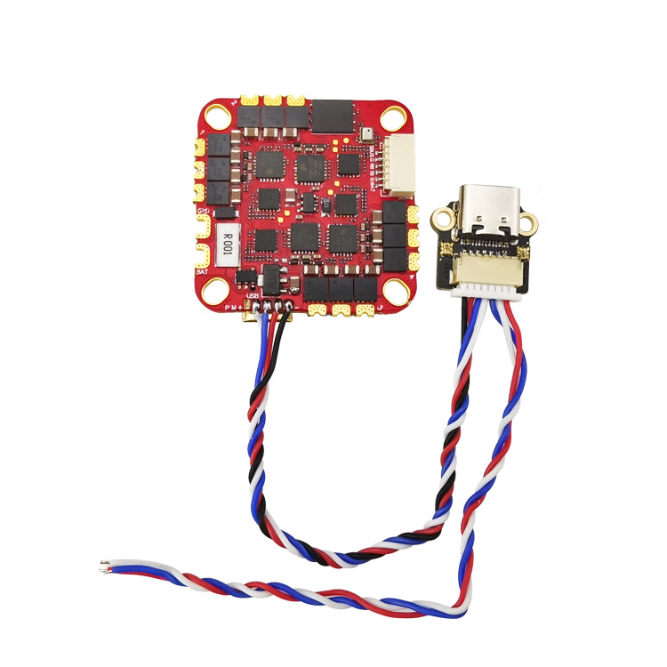 F722 40A AIO Dual USB Flight Control And ESC Integrated FPV Racing Drone 2-6S